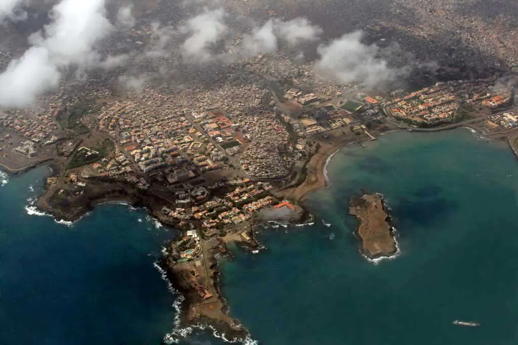 A Zöld-foki köztársaság fővárosa, Praia, Santiago-sziget